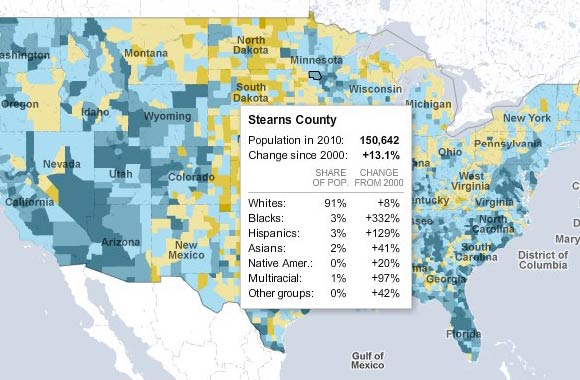 2010 US Demographics by County