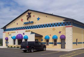 indoor jump center building