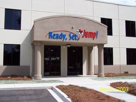 strip mall building