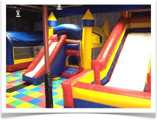 inflatable jump arena
