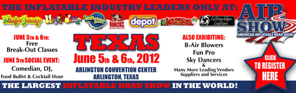 Inflatable Road Show Texas Flyer