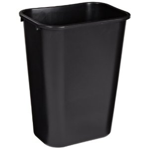 Rubbermaid Commercial Plastic Trash Can