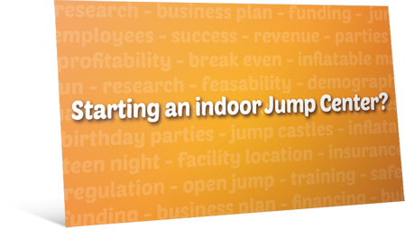 Indoor Jump Center Promo Card