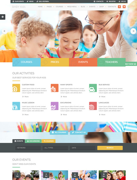 Sample Webiste Design