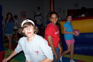 Goofing off in a Jump Room